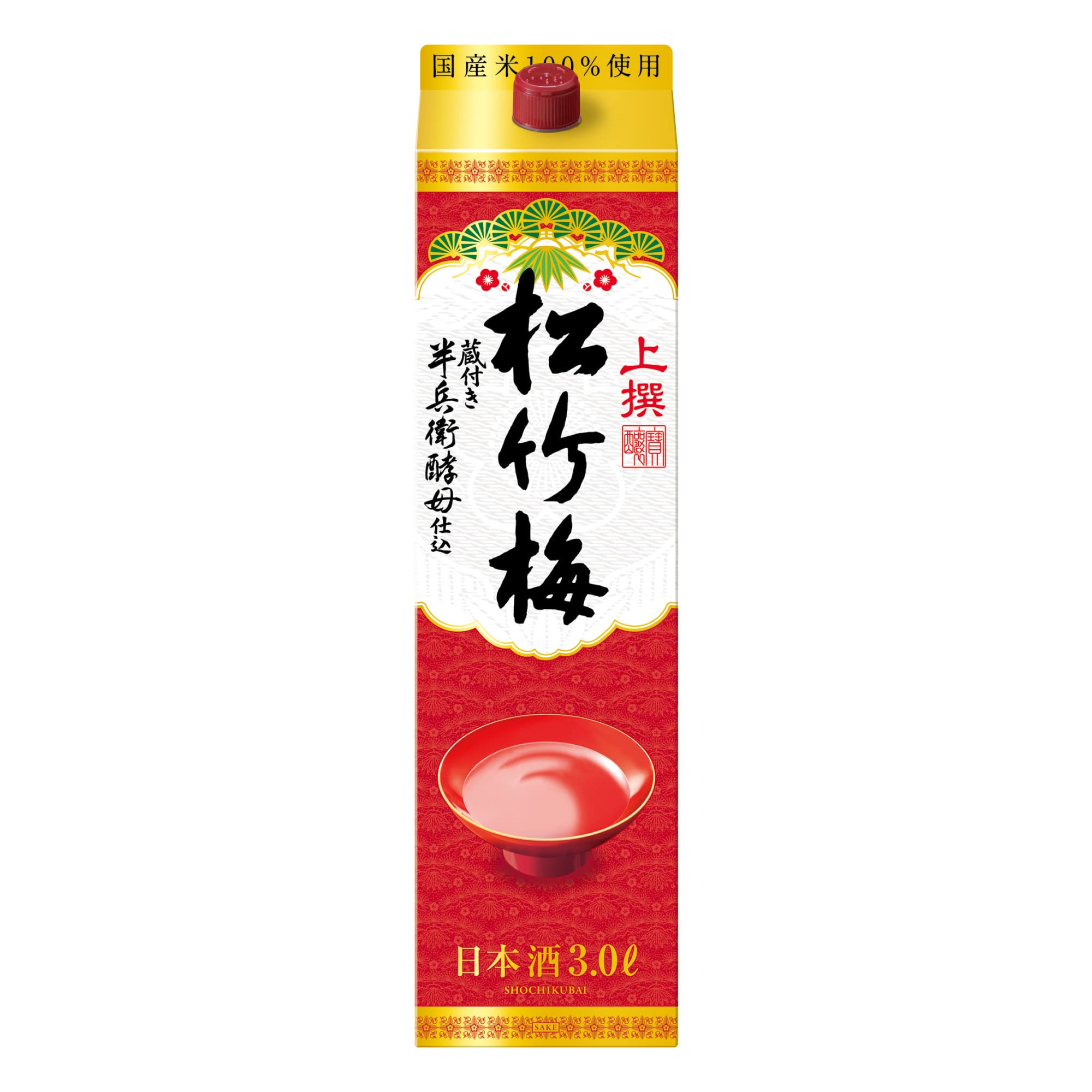 Amazon.co.jp: 松竹梅 上撰 サケパック 紙パック [ 日本酒 15度 京都府
